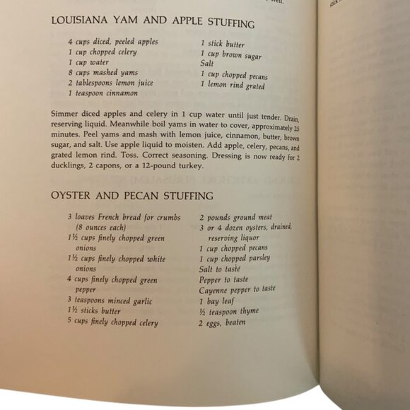 The Plantation Cookbook Junior League Of New Orleans Hardcover 1972 Vintage - Picture 12 of 13